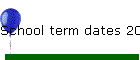 School term dates 2010 - 2011